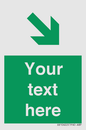 SB10622: Custom Safe condition: Green Down right arrow