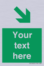 SB10622: Custom Safe condition: Green Down right arrow