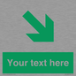 SB10622: Custom Safe condition: Green Down right arrow