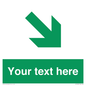 SB10622: Custom Safe condition: Green Down right arrow