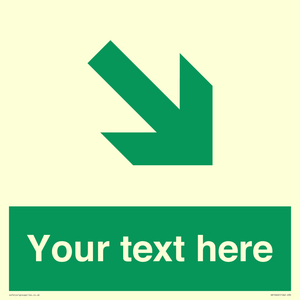 SB10622: Custom Safe condition: Green Down right arrow