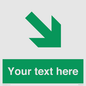 SB10622: Custom Safe condition: Green Down right arrow