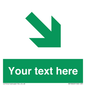 SB10622: Custom Safe condition: Green Down right arrow