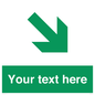 SB10622: Custom Safe condition: Green Down right arrow