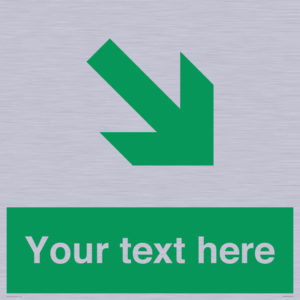 SB10622: Custom Safe condition: Green Down right arrow