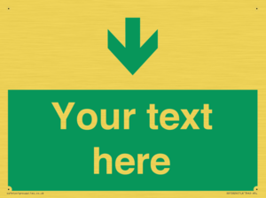 SB10624: Custom Safe condition: Green Down arrow