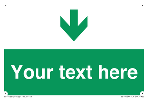 SB10624: Custom Safe condition: Green Down arrow