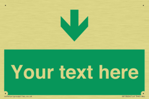 SB10624: Custom Safe condition: Green Down arrow