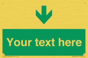 SB10624: Custom Safe condition: Green Down arrow