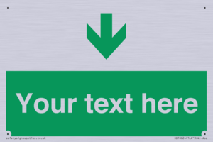 SB10624: Custom Safe condition: Green Down arrow