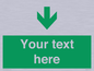 SB10624: Custom Safe condition: Green Down arrow