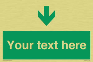 SB10624: Custom Safe condition: Green Down arrow