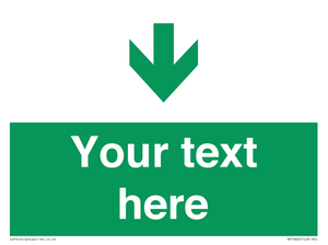 SB10624: Custom Safe condition: Green Down arrow