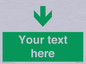 SB10624: Custom Safe condition: Green Down arrow