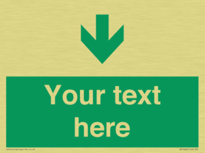 SB10624: Custom Safe condition: Green Down arrow