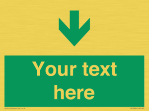 SB10624: Custom Safe condition: Green Down arrow