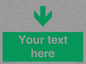 SB10624: Custom Safe condition: Green Down arrow