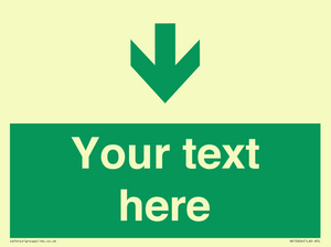 SB10624: Custom Safe condition: Green Down arrow