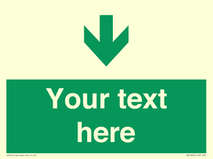SB10624: Custom Safe condition: Green Down arrow
