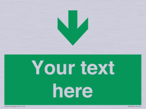 SB10624: Custom Safe condition: Green Down arrow