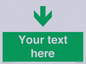 SB10624: Custom Safe condition: Green Down arrow