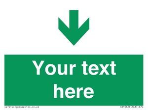 SB10624: Custom Safe condition: Green Down arrow