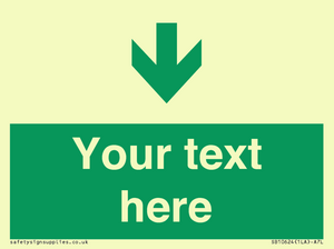 SB10624: Custom Safe condition: Green Down arrow