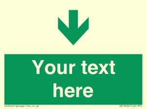 SB10624: Custom Safe condition: Green Down arrow