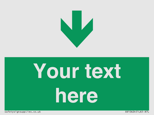 SB10624: Custom Safe condition: Green Down arrow