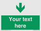 SB10624: Custom Safe condition: Green Down arrow