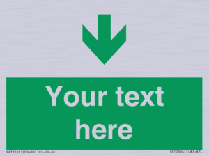 SB10624: Custom Safe condition: Green Down arrow