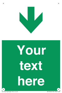 SB10624: Custom Safe condition: Green Down arrow