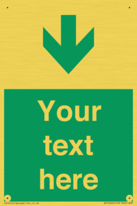 SB10624: Custom Safe condition: Green Down arrow