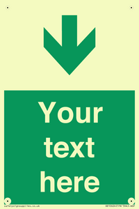 SB10624: Custom Safe condition: Green Down arrow