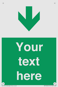 SB10624: Custom Safe condition: Green Down arrow