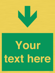 SB10624: Custom Safe condition: Green Down arrow