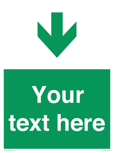 SB10624: Custom Safe condition: Green Down arrow