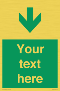 SB10624: Custom Safe condition: Green Down arrow