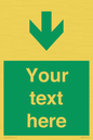 SB10624: Custom Safe condition: Green Down arrow