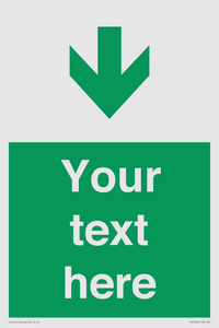 SB10624: Custom Safe condition: Green Down arrow