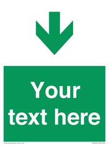 SB10624: Custom Safe condition: Green Down arrow