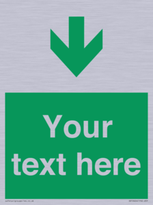 SB10624: Custom Safe condition: Green Down arrow
