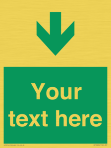 SB10624: Custom Safe condition: Green Down arrow