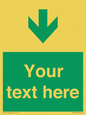SB10624: Custom Safe condition: Green Down arrow