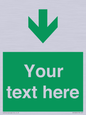 SB10624: Custom Safe condition: Green Down arrow