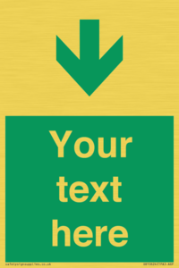 SB10624: Custom Safe condition: Green Down arrow