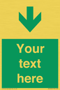 SB10624: Custom Safe condition: Green Down arrow