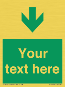 SB10624: Custom Safe condition: Green Down arrow