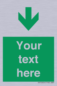SB10624: Custom Safe condition: Green Down arrow