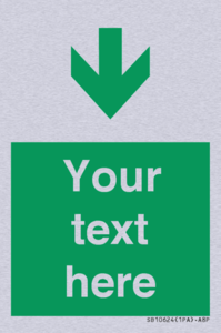 SB10624: Custom Safe condition: Green Down arrow